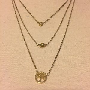 “Tree of Life” layered necklace. NWOT